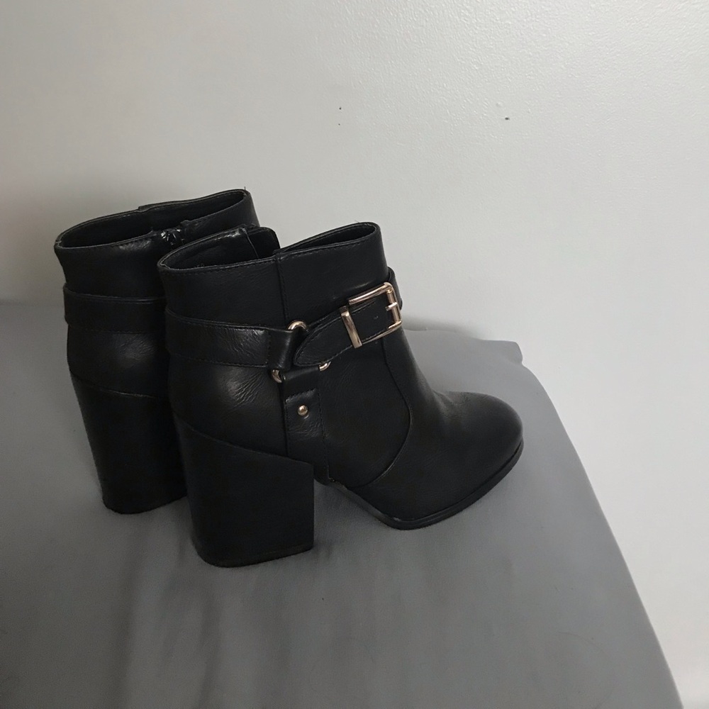 Black booties